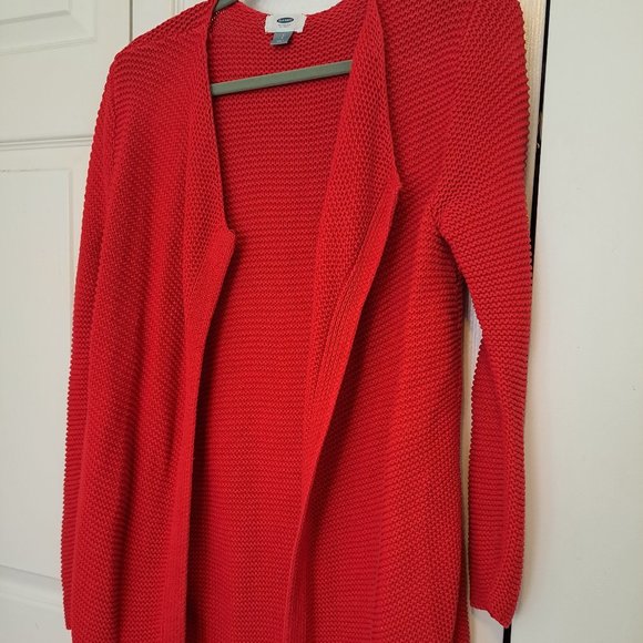 Old Navy Long Open Front Cardigan Size Small - Picture 4 of 5